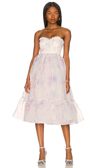 The French Corset Dress in Ribbon Dancer | Revolve Clothing (Global)