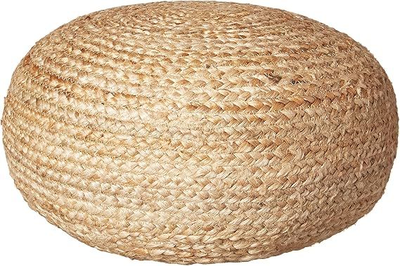 Décor Therapy FR7466 Pouf, Natural | Amazon (US)