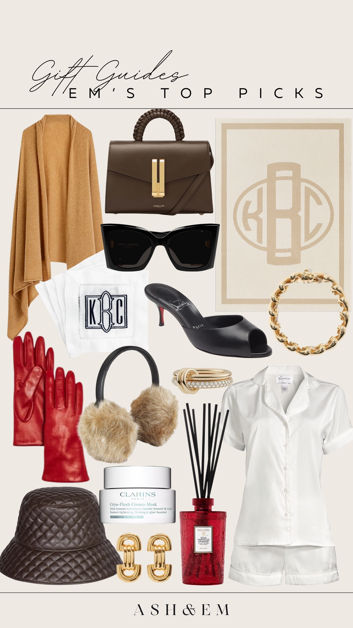 Gift guide: em’s top picks! 

Gifts for her - luxury gifts - beauty gifts - fashion gifts

#LTKHoliday #LTKstyletip #LTKGiftGuide