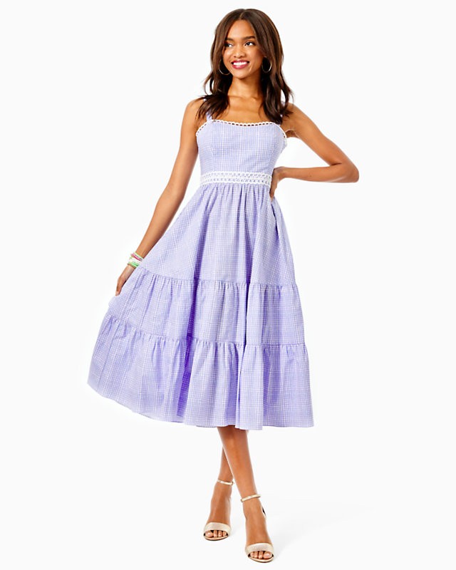 Olivet Stretch Midi Dress | Lilly Pulitzer