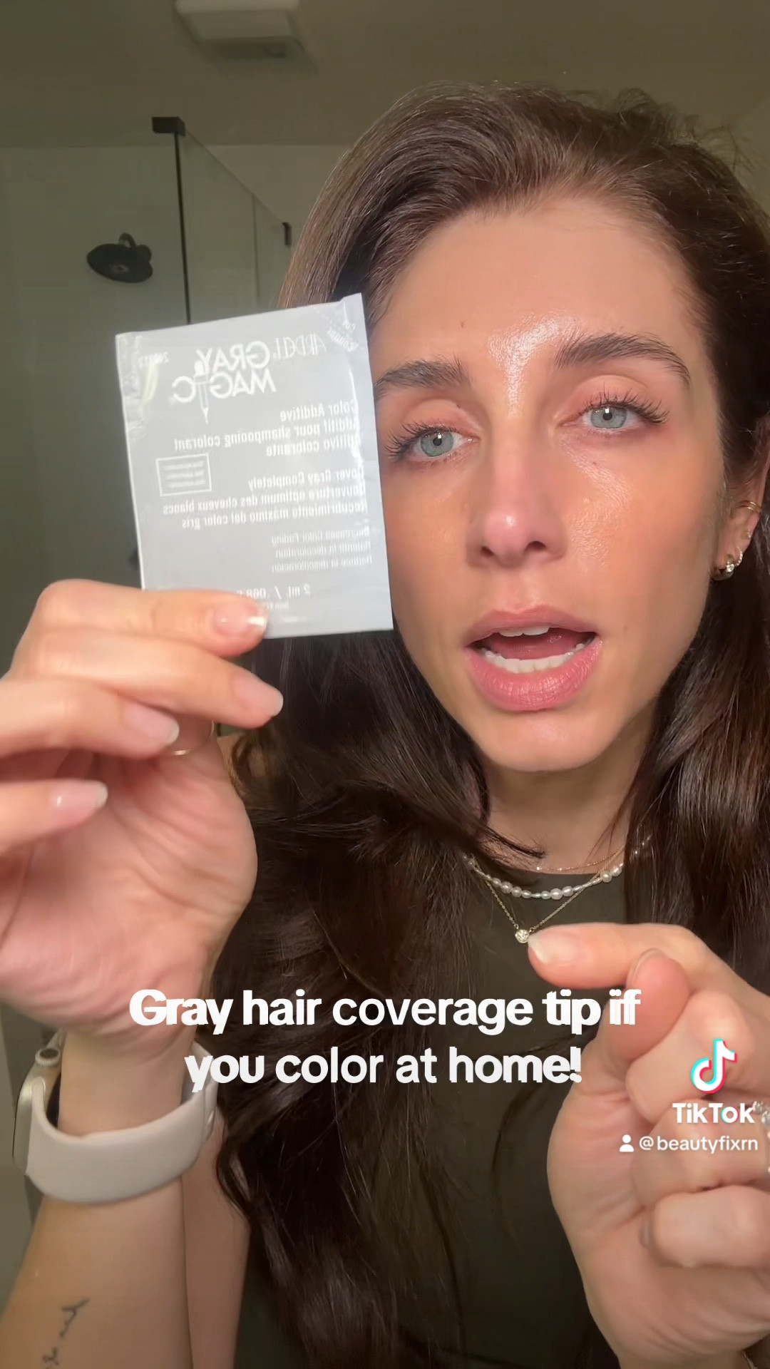 Gray hair coverage tip