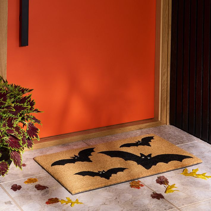 Light-Up Bats Doormat | West Elm (US)