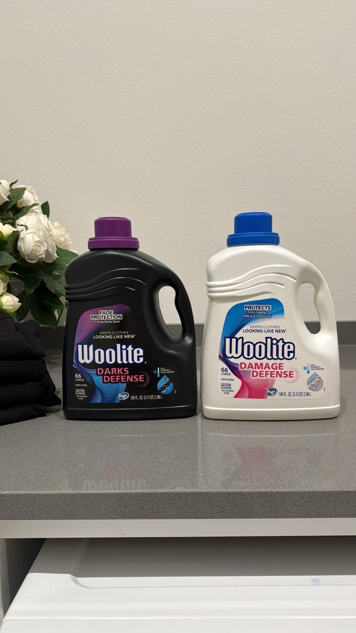 #ad woolite darks defense and damage defense help to protect your fabrics from fading, pilling, and stretching. protects against fading and pilling for up to 20 washes and against stretching for up to 6 washes. #TargetStyle #Woolite #WoolitePartner #TargetPartner #Target @Target @woolite_us