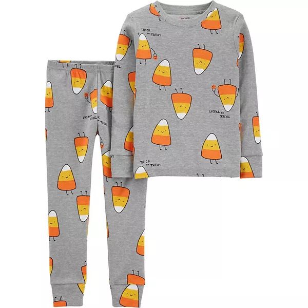 Toddler Carter's Candy Corn Top & Bottoms Pajama Set | Kohl's