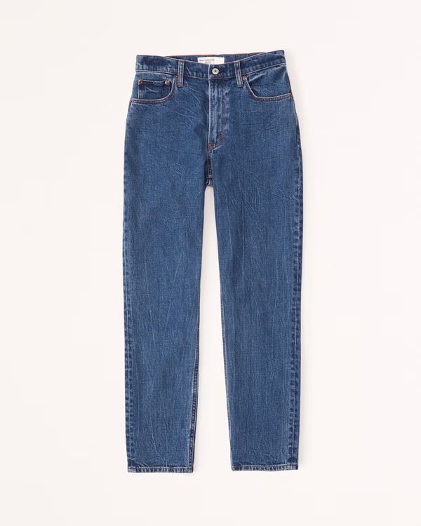 Women's High Rise Mom Jean | Women's Clearance | Abercrombie.com | Abercrombie & Fitch (US)