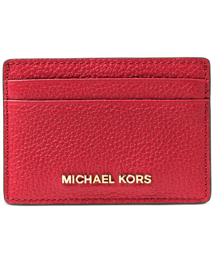 Pebble Leather Card Holder | Macys (US)