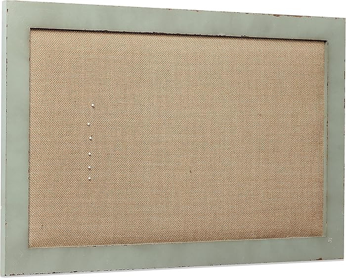 SOFE Linen Bulletin Board 18 X 29 Inches Wood Frame, Fabric Pin Board Corkboards for Wall Decorat... | Amazon (US)
