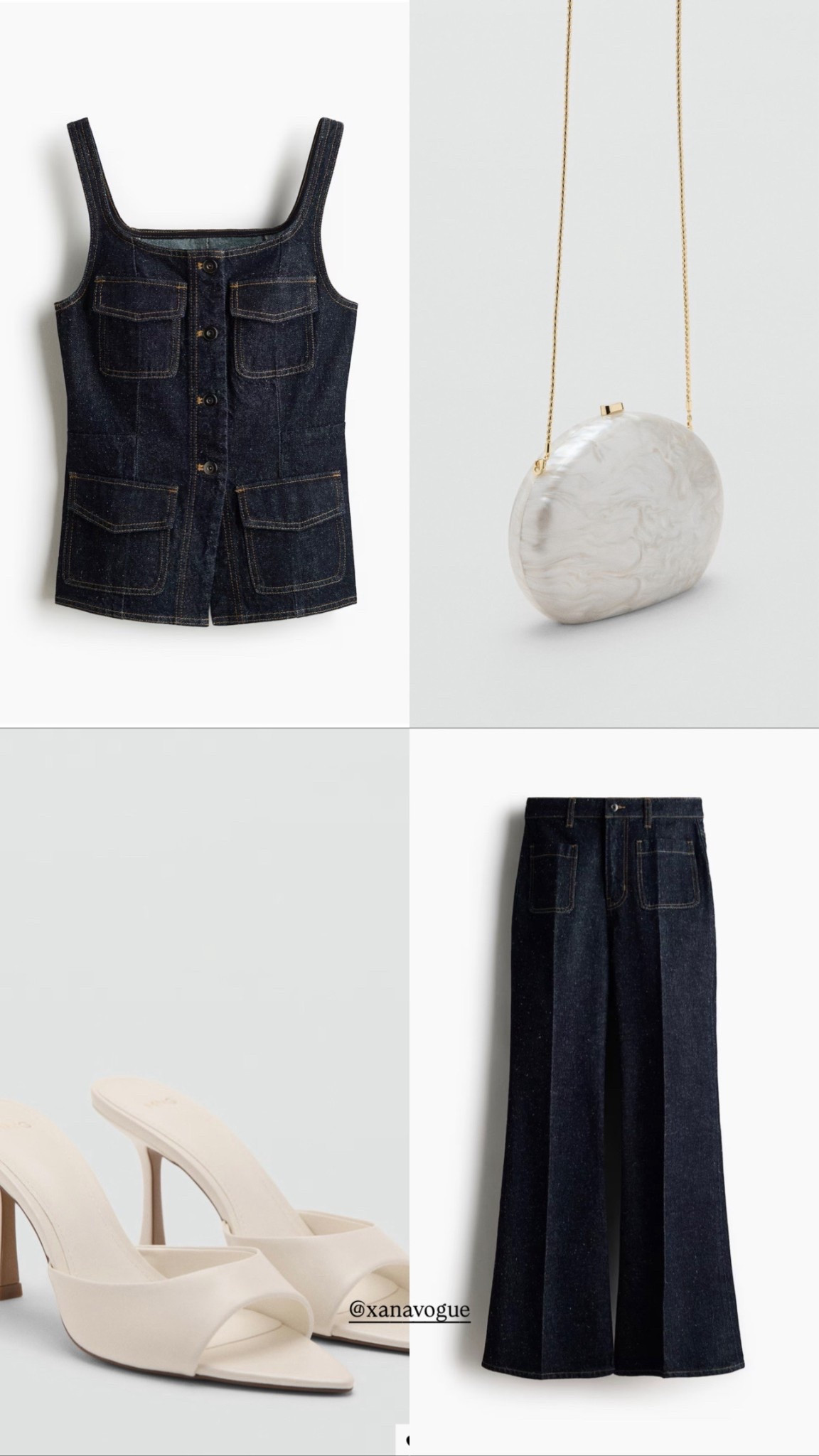 Dark denim always looks polished when styled this way

A structured denim top with wide leg jeans and clean neutral accessories for an elevated everyday look that works across seasons.

🔎 denim set, dark denim outfit, wide leg jeans, structured denim top, elegant casual styling

#LTKuk #LTKeurope #LTKspring

#LTKgrwm #LTKootd #LTKSeasonal