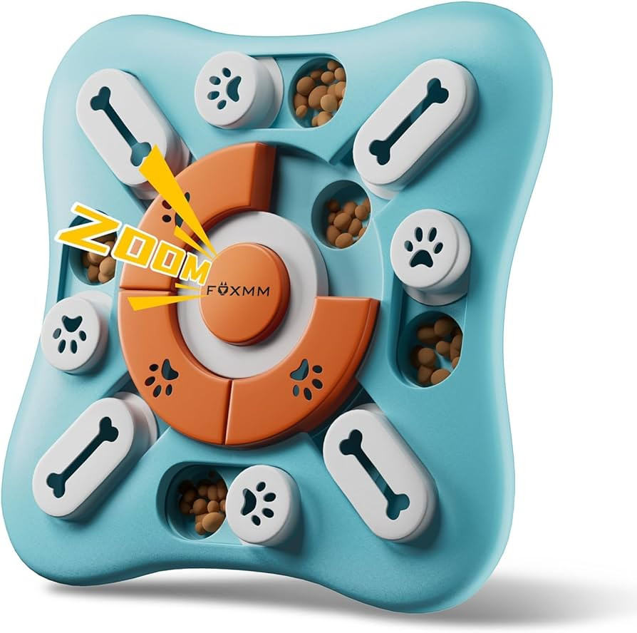 Interactive Dog Treat Puzzle Toys for IQ Training & Mental Stimulating,Fun Slow Feeder,Large Medi... | Amazon (US)