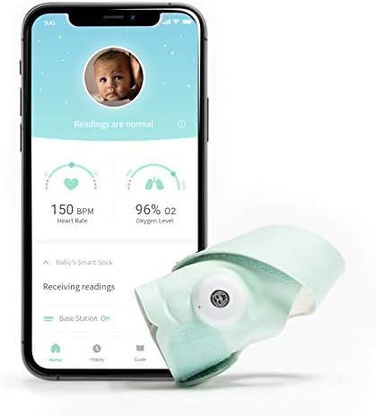 Owlet - Smart Sock 3 Monitor - iOS and Android Compatible - Green, 0-18 Months | Amazon (US)