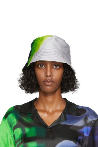 Black & Green Len Lye Edition Bucket Hat | SSENSE