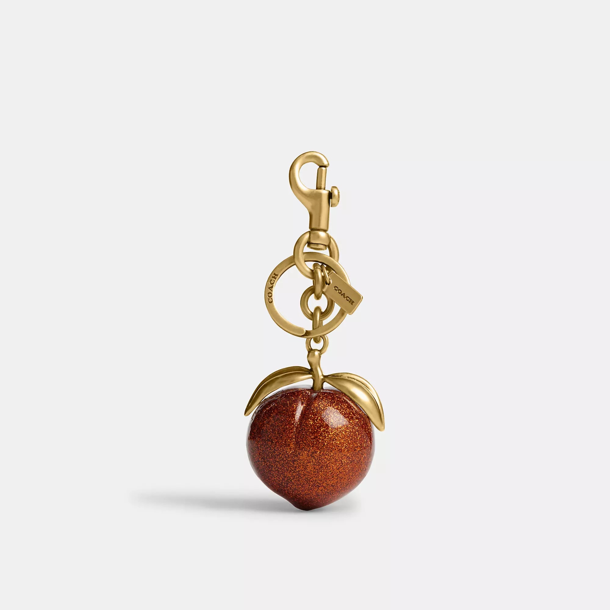 The Summer I Turned Pretty™ Peach Bag Charm | Coach (US)