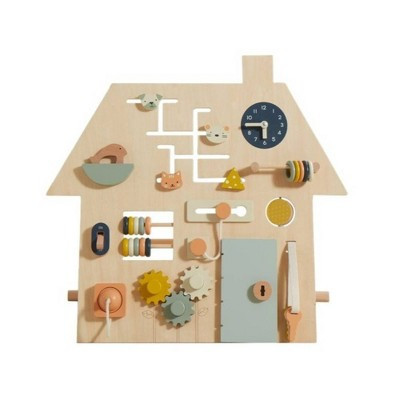 Wonder & Wise Busy Board: Educational Toy for Fine Motor Skills, Plywood Activity Play Center | Target