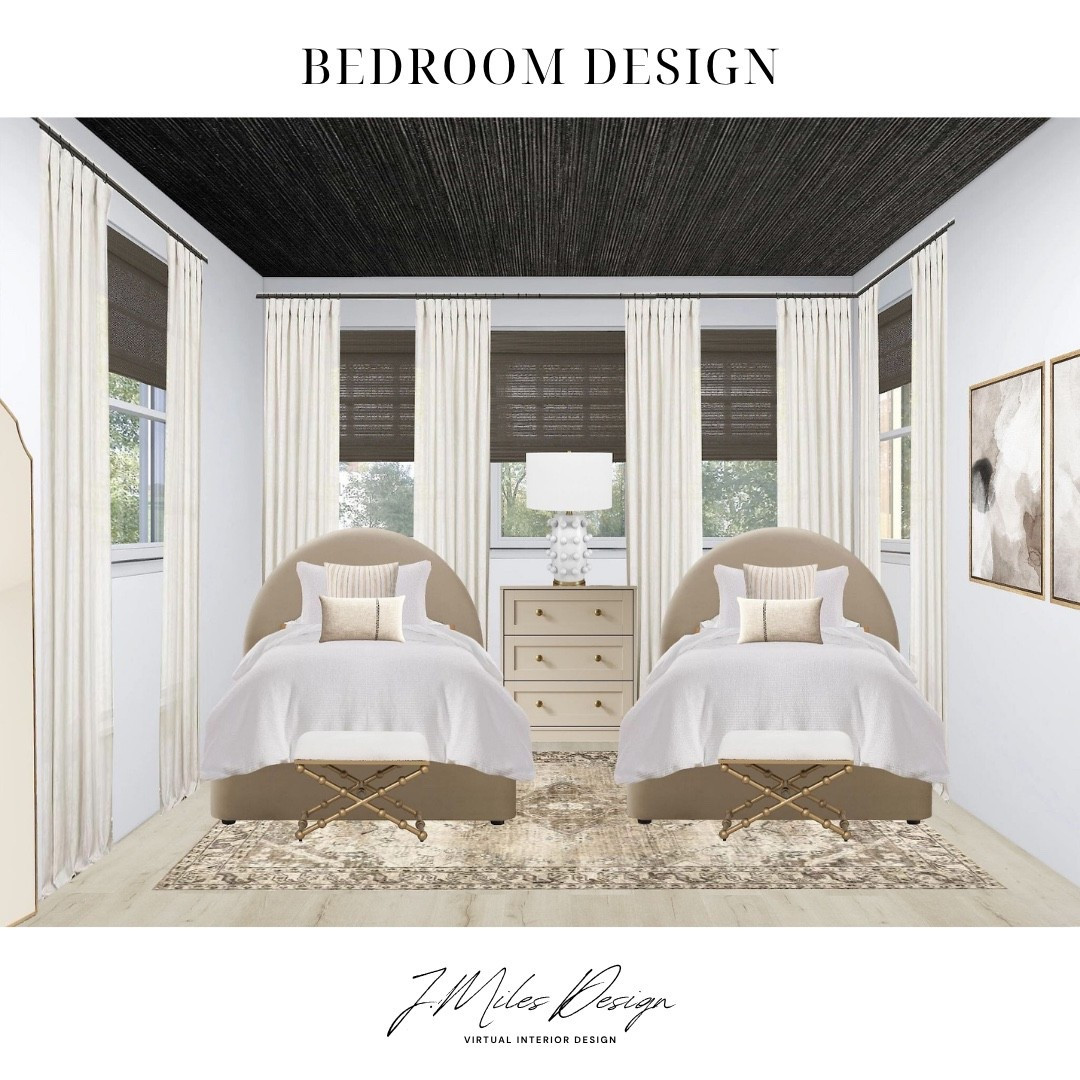 Twin bed goals 🛏️ Loving the rounded upholstered headboards, cozy linen bedding, and vintage-inspired rug for a serene guest room vibe.

#LTKHome #BedroomDecor #NeutralVibes #HomeInspo

#LTKStyleTip #LTKSaleAlert #LTKHome