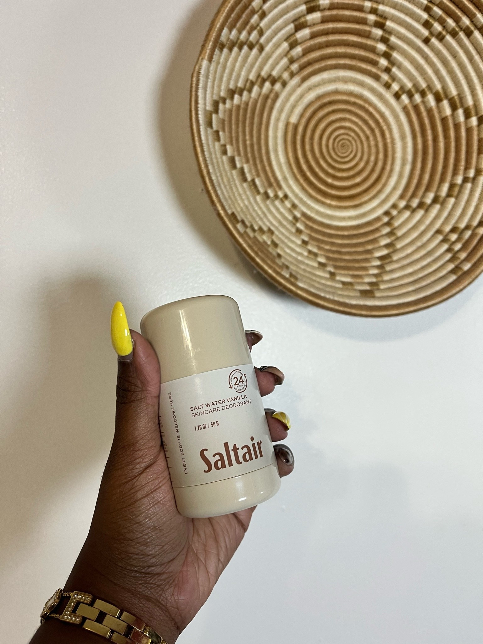 New favorite deodorant alert! The Saltair Santal Bloom Skincare Deodorant works amazingly with my body. She doesn’t leave any chalky residue. This is aluminum-free so be warned. Summer is not the time to abandon aluminums for the first time! 

 Under Arm, Invisible Solid, For Normal Skin

#LTKBeauty