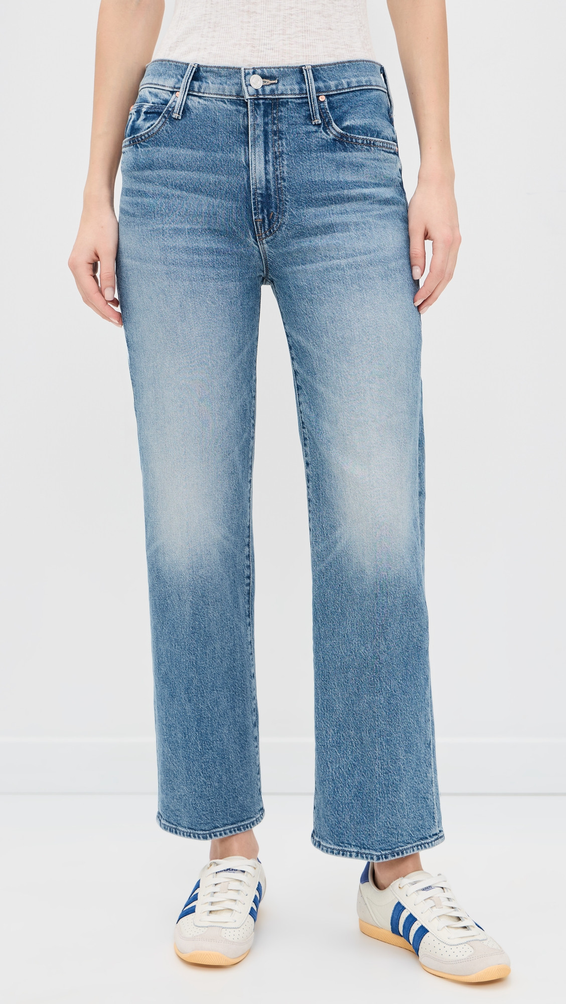MOTHER The Kick It Ankle Jeans Birds Gone Wild 24 | Shopbop