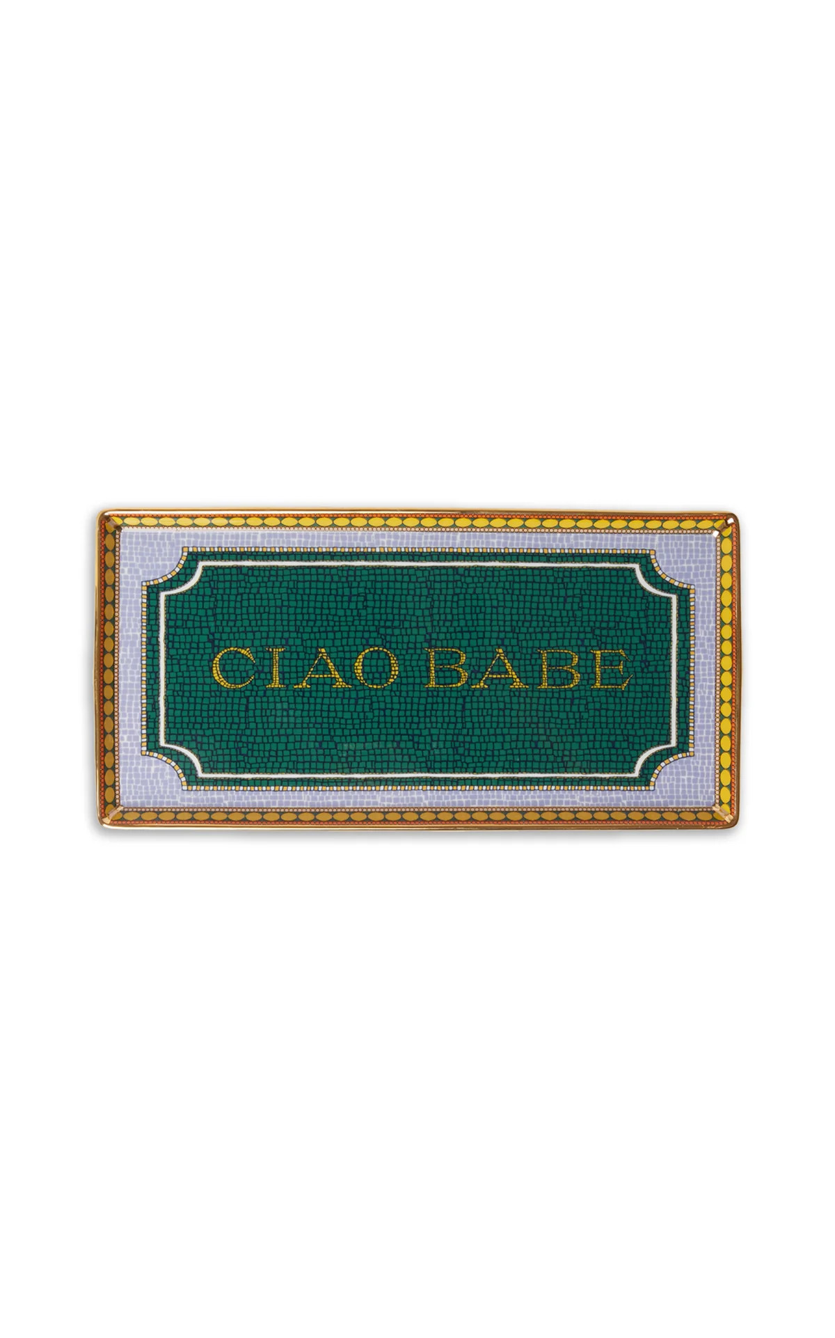 Tray in Ciao Babe Green | Over The Moon