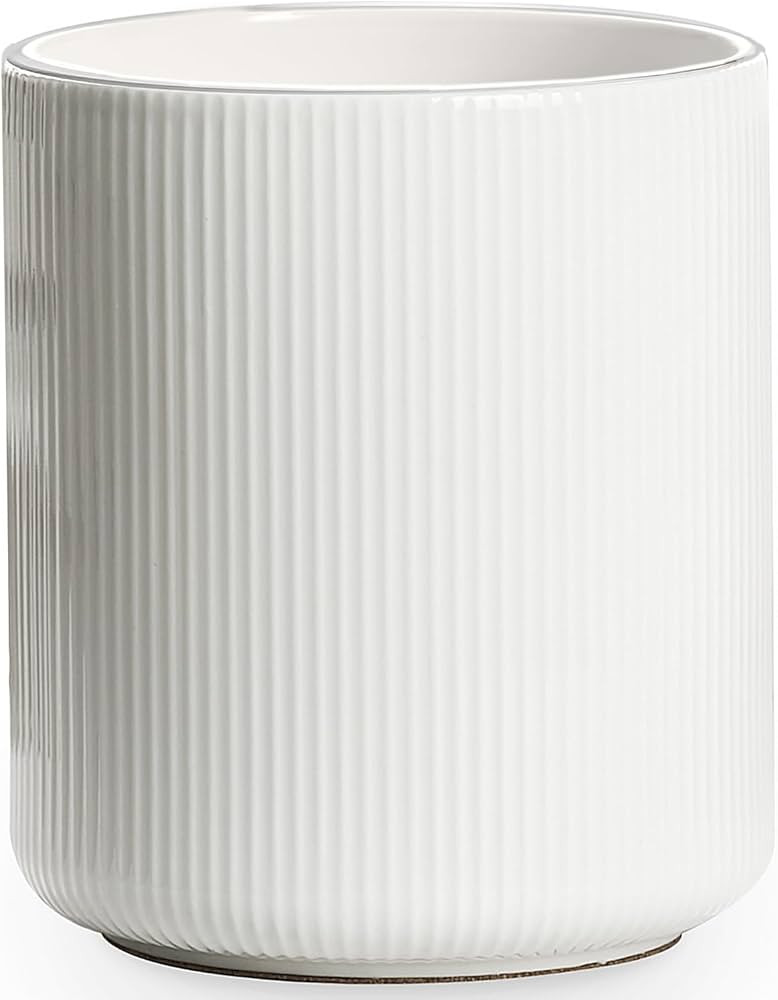 getstar Large Utensil Holder for Kitchen Counter,7.2" Vintage Ceramic Utensils Crocks Utensil Org... | Amazon (US)