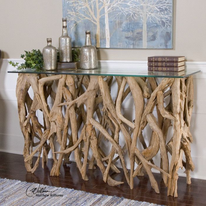 Spectacular Driftwood Console Table | Houzz (App)