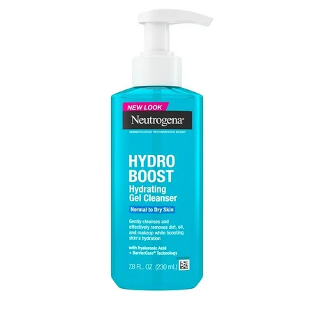 Neutrogena Hydro Boost Hydrating Hyaluronic Acid Gel Facial Cleanser and Face Wash 7.8 oz | Walmart (US)