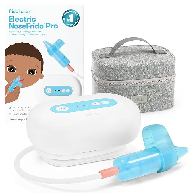 Frida Baby Electric NoseFrida Pro Nasal Aspirator for Baby, Hospital Grade Suction, Nose Sucker f... | Amazon (US)