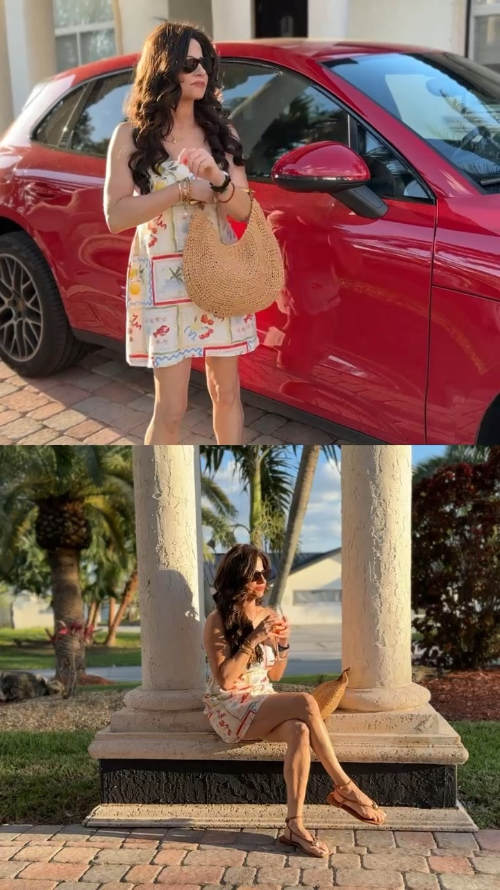 The dress says ciao bella before I even open my mouth 🇮🇹✨🍒

#LTKStyleTip #LTKOver40 #LTKWatchNow