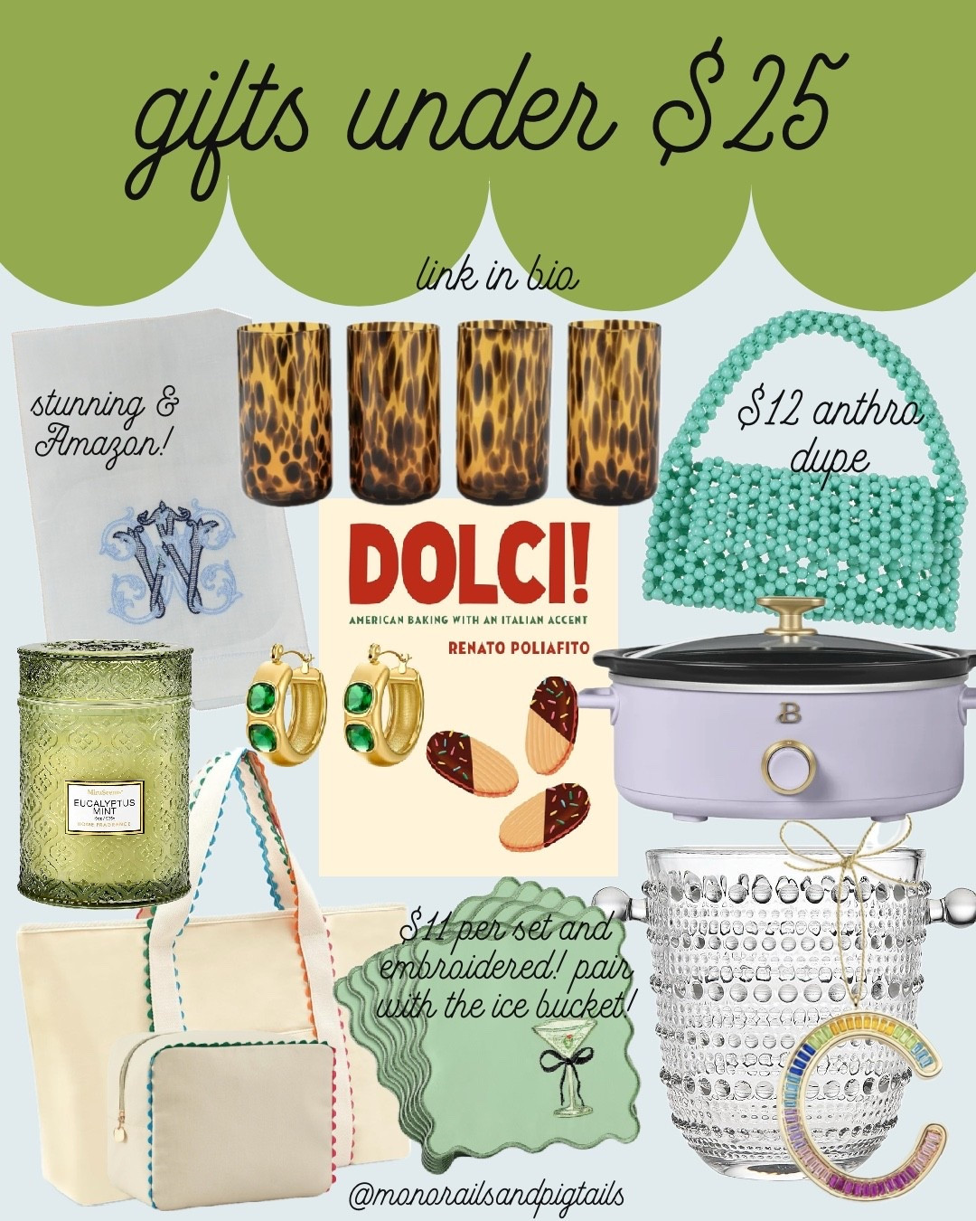 GIFTS $25 and UNDER!! gift guide for the hostess and affordable gifts— all with fast shipping on Amazon or Walmart! you cannot beat these prices and look luxe! if you need a gift for the host, your bestie, your sister, these are all such fun and pretty options!

#LTKCyberWeek #LTKGiftGuide #LTKFindsUnder50