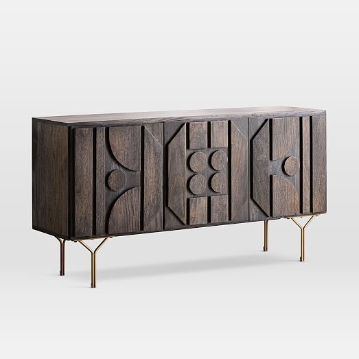 Pictograph Buffet - Carbon | West Elm (US)