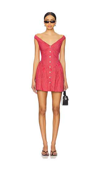 Frankies Bikinis Charlotte Dress in Red. - size XL | Revolve Clothing (Global)
