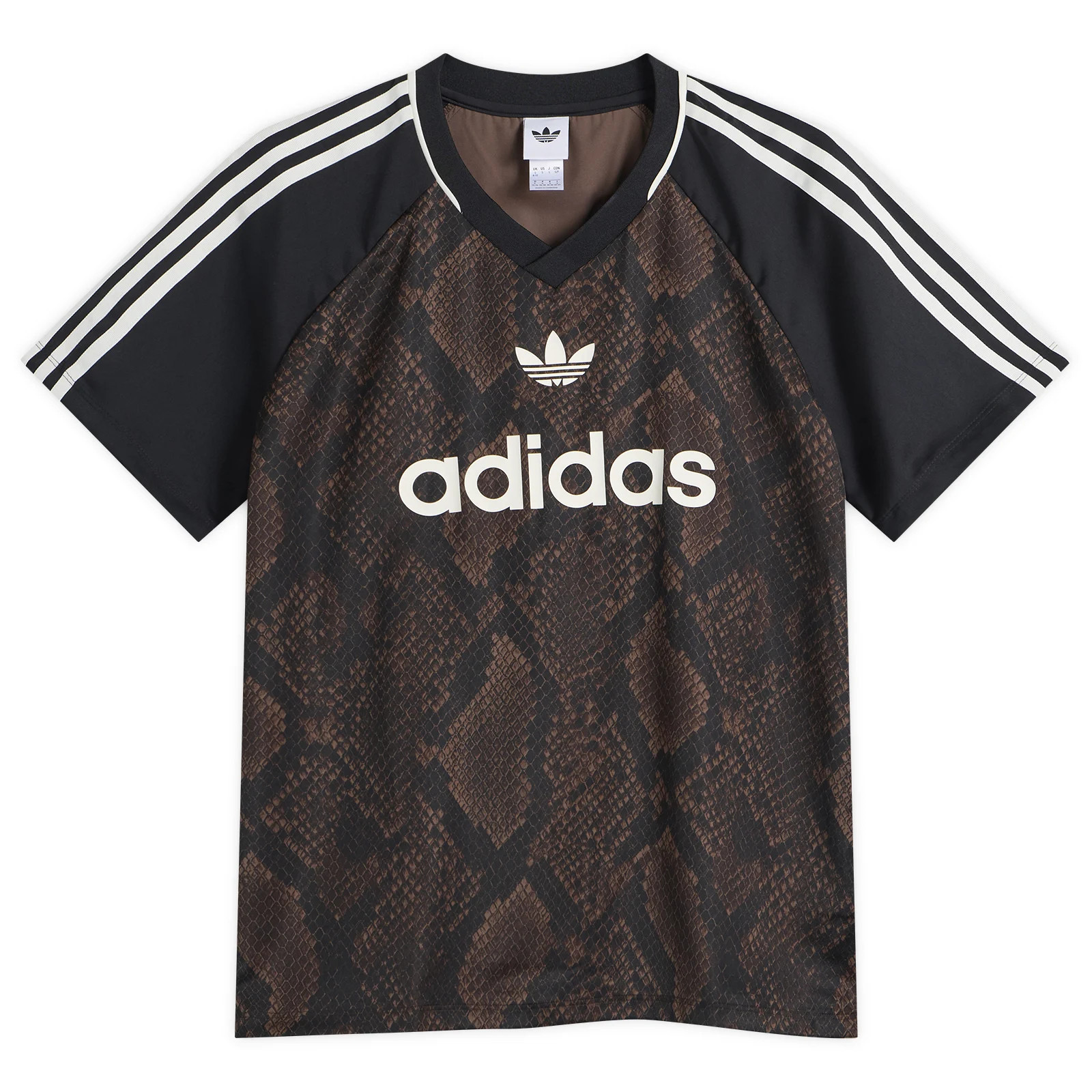DescriptionAdding effortless style to a sportswear inclined silhouette, this adidas jersey has a ... | END. Clothing