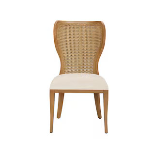 Gilmore Caned Dining Chair with Sandberg Parchment Seat - Espresso - Ballard Designs | Ballard Designs, Inc.