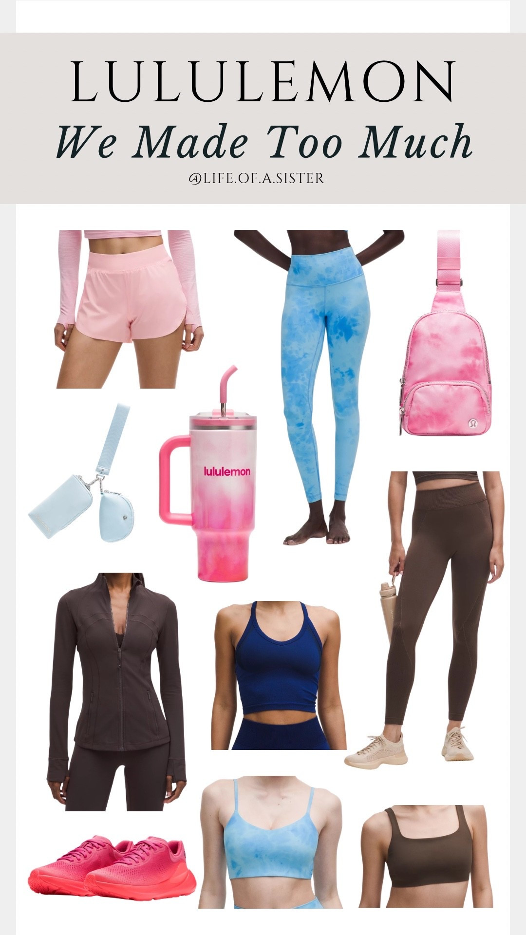 Lululemon we made too much sale finds! Active wear on sale at Lululemon!