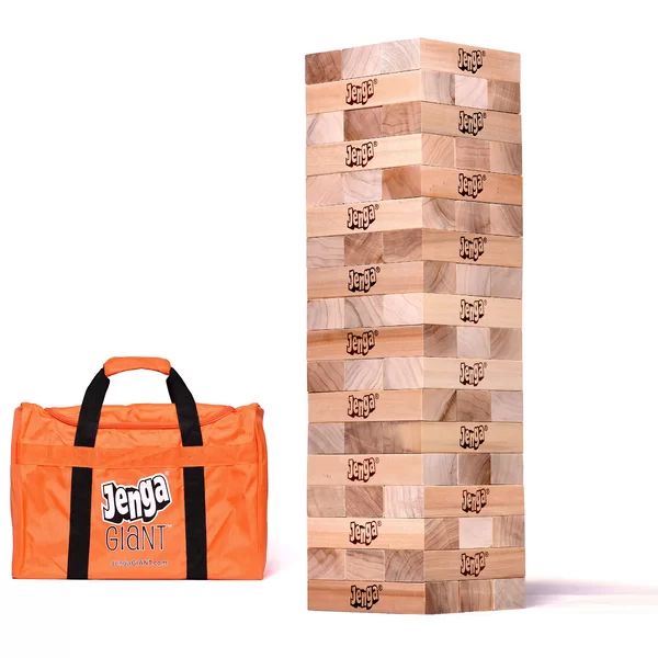 Jenga® GIANT™ JS7 Hardwood Game | Wayfair North America