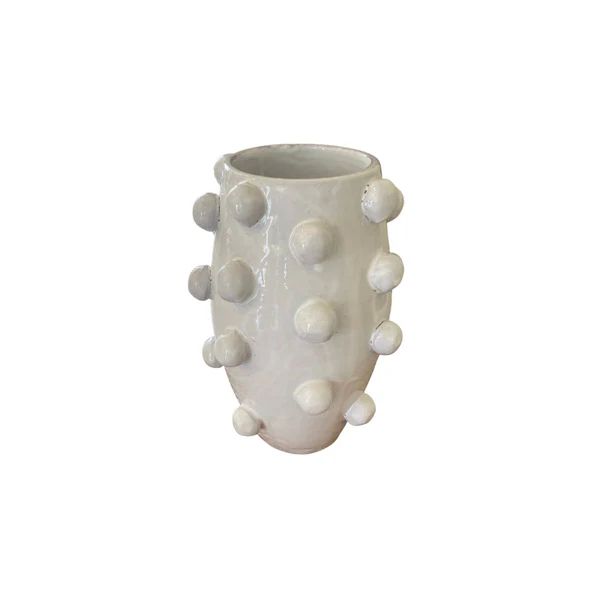 White Bubble Ceramic Vase, Medium | Paloma & Co.