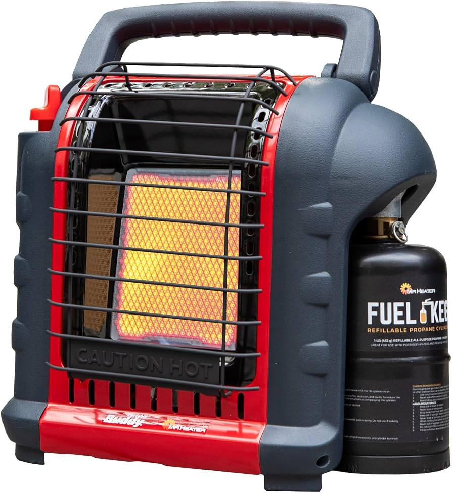 Mr. Heater 9,000 BTU Portable Buddy Radiant Propane Heater | Amazon (US)