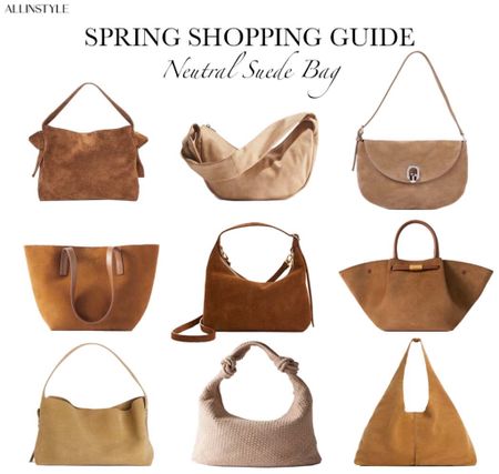 Spring Suede Bags 

#LTKstyletip