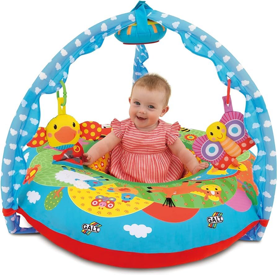 Galt Toys, Playnest & Gym - Farm, Baby Activity Center & Floor Seat, includes 1 x Inflatable ring | Amazon (US)