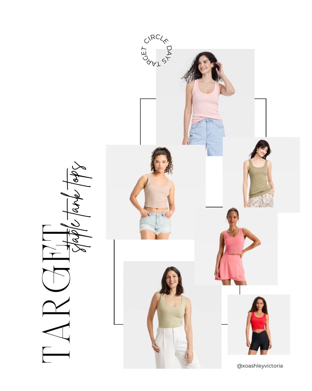 🎯I live in these staple tank tops and they’re all on sale for #targetcircledays

#LTKStyleTip