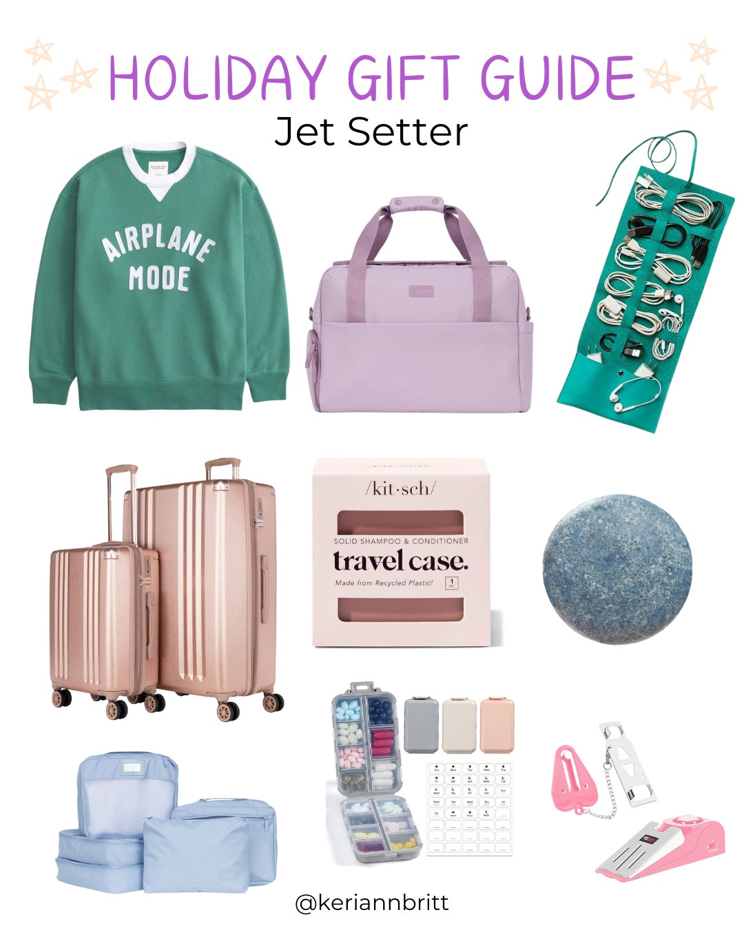 2024 Holiday Gift Guide for the Traveller

2024 gifts / Christmas gift / presents for everyone / gift guide / holiday gift / Christmas gift guide / gifts for him / gifts for her / popular holiday gifts / travel gifts / jet setter / luggage gifts / traveling 

#LTKGiftGuide #LTKHoliday #LTKTravel