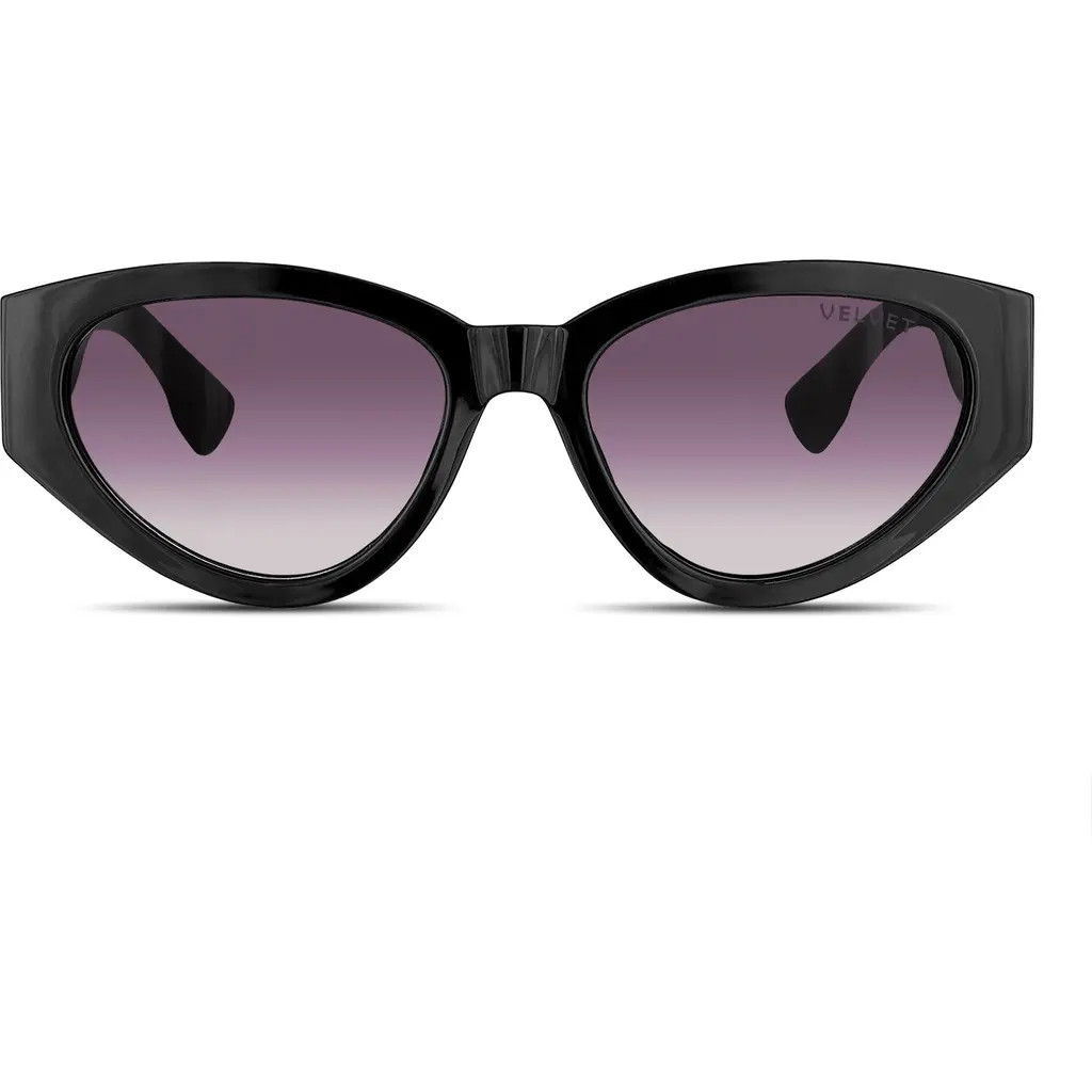 Velvet Eyewear Rosa Sunglasses in Black at Nordstrom | Nordstrom