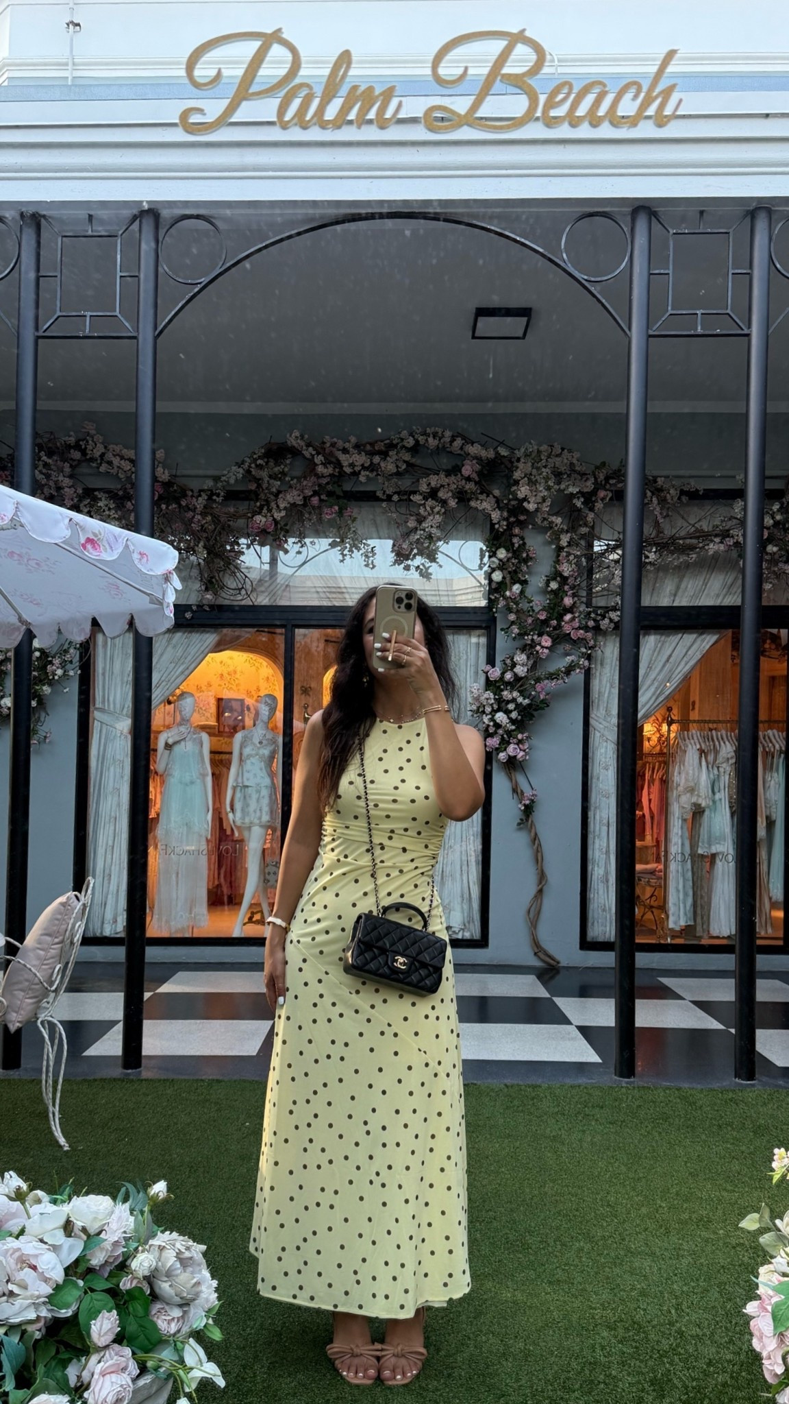 Dress is from Zara and not available online anymore, linking similar options!
