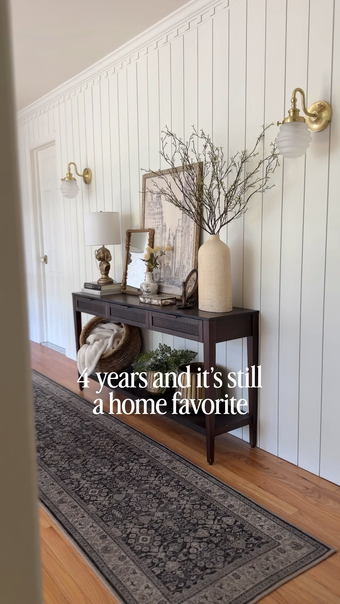 Affordable furniture. I’ve owned this console table for 4 years now

#LTKHome