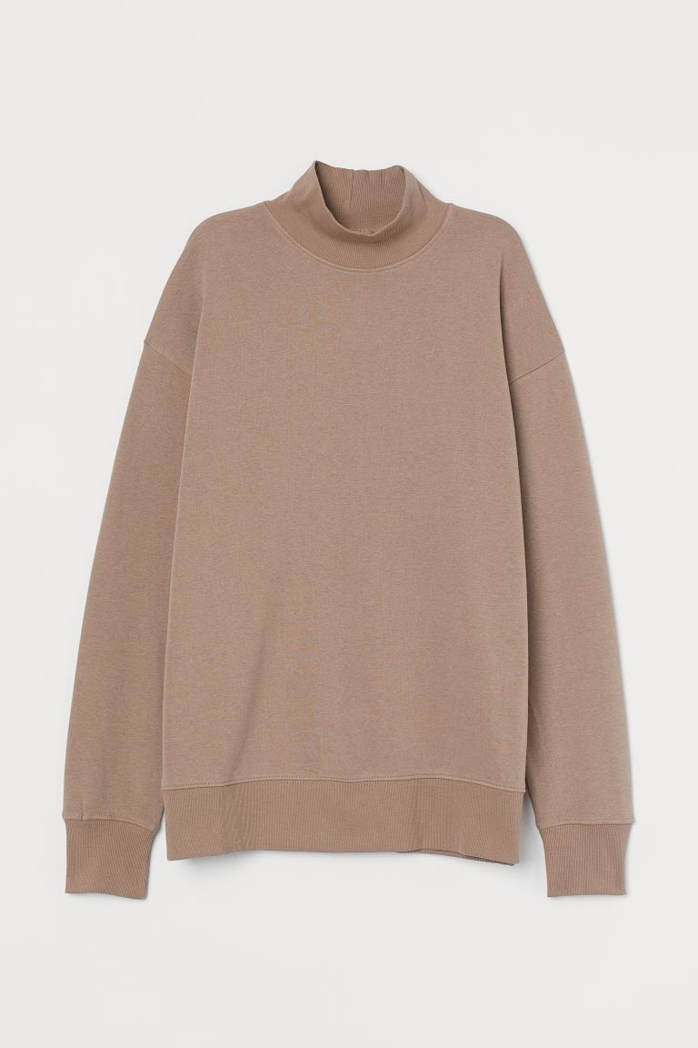 Mock-turtleneck Sweatshirt | H&M (US + CA)