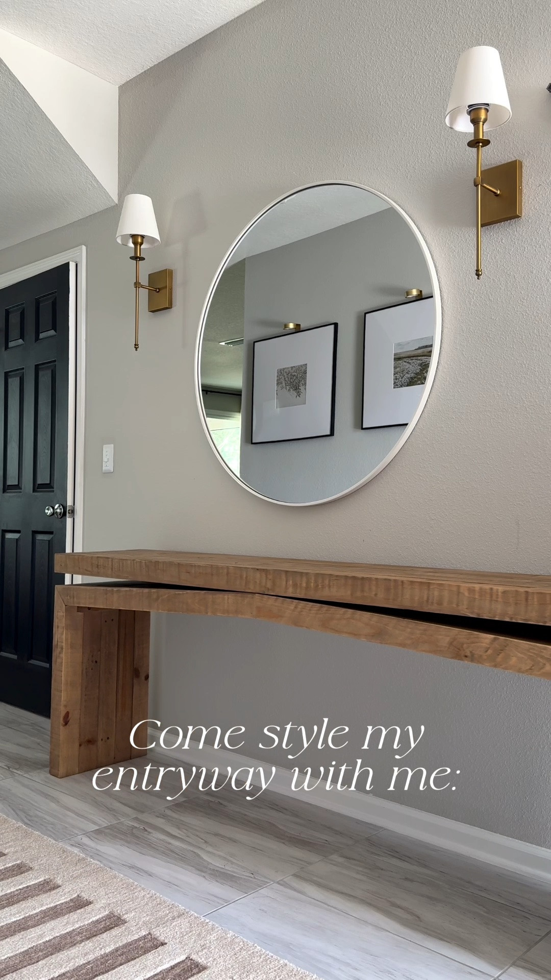 Entryway styling ft everyone’s favorite console table! Now on sale 👏🏽 

Entryway, console table styling, wood console table, designer look for less, designer inspired home finds, summer decor

#LTKHome #LTKSaleAlert