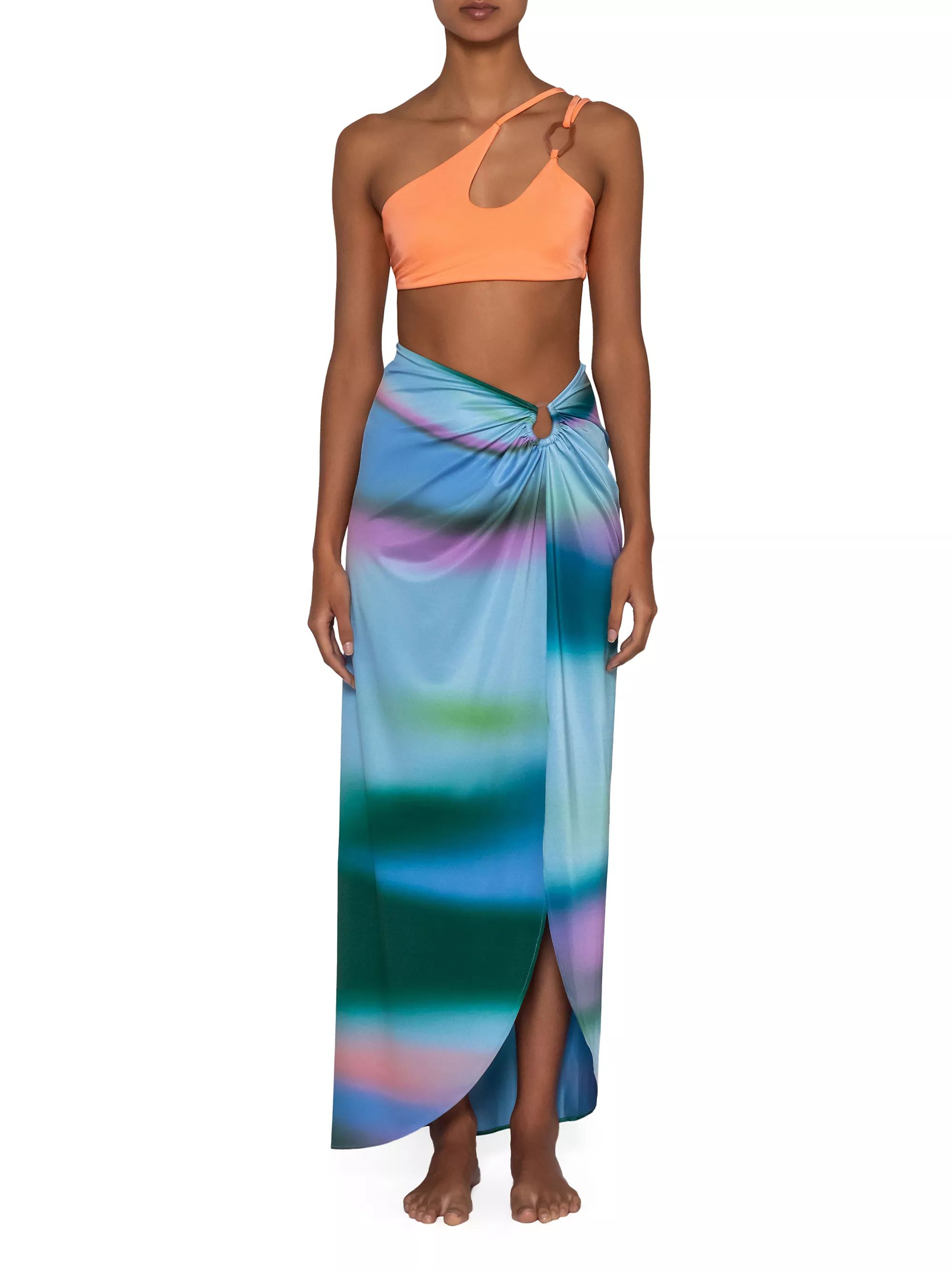 Isla Tie-Dye Cover-Up Maxi Skirt | Saks Fifth Avenue