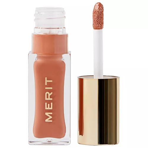 Merit Shade Slick Classics Tinted Lip Oil - Au Naturel - Warm Blush | Amazon (US)