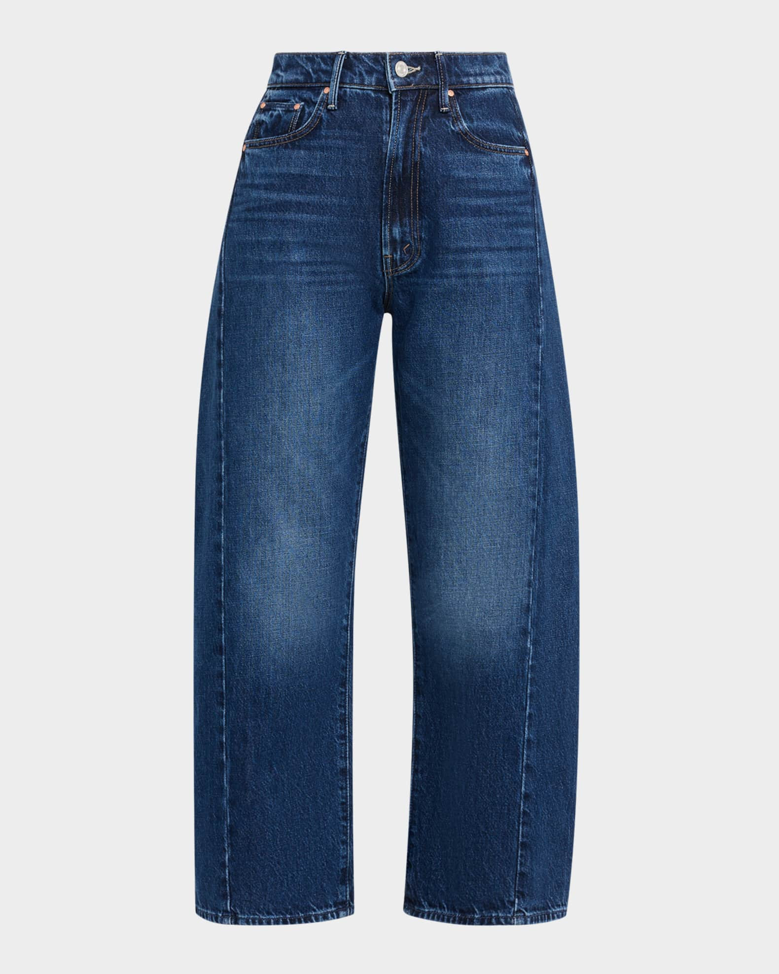 MOTHER The Half Pipe Cropped Denim Jeans | Neiman Marcus