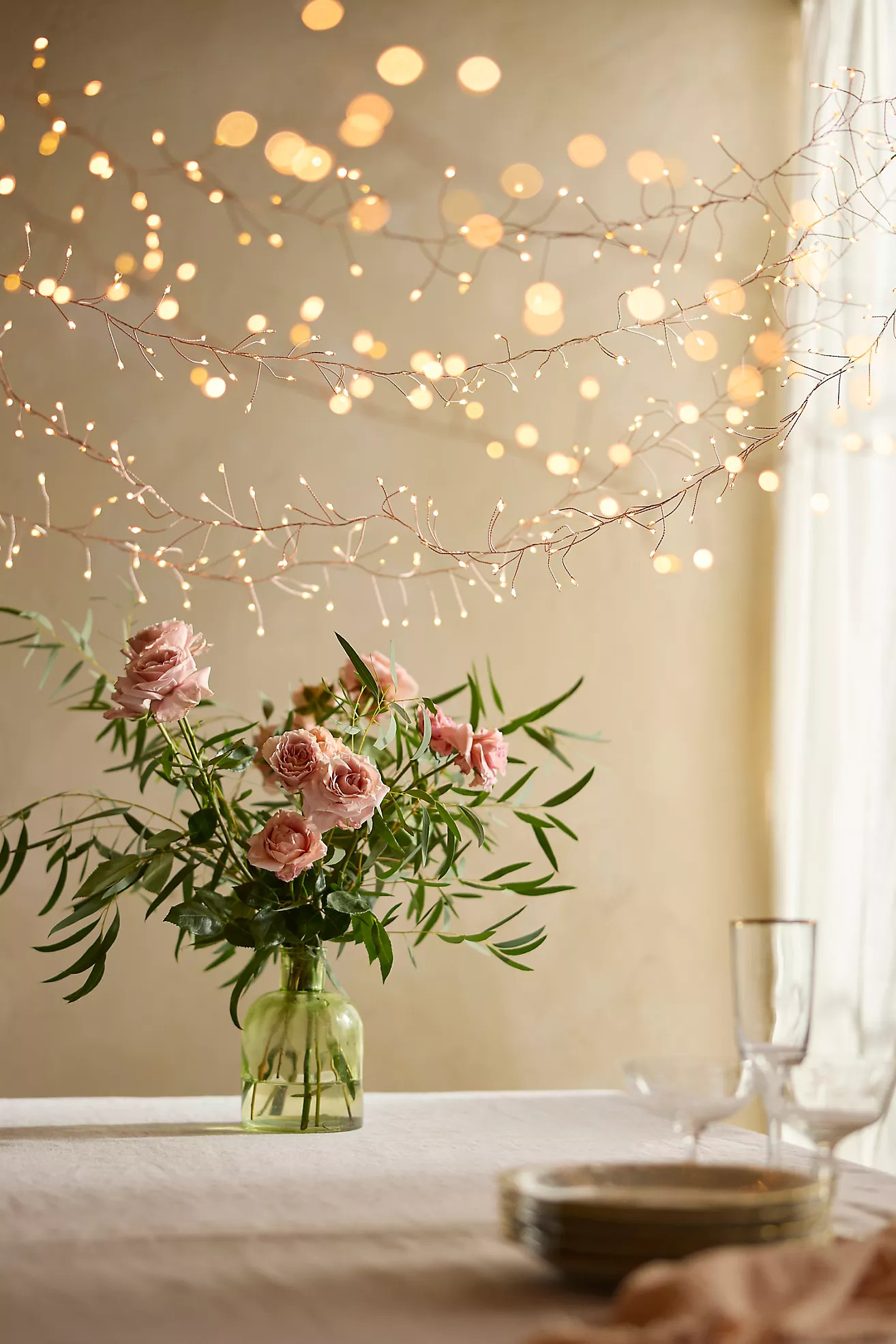 Stargazer Twinkling Tendril Vine Lights | Anthropologie (US)