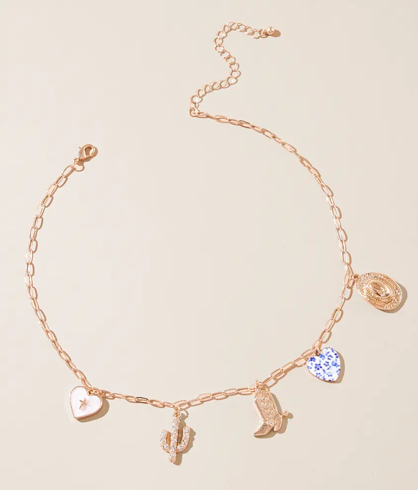 Multi Charm Necklace | Buckle