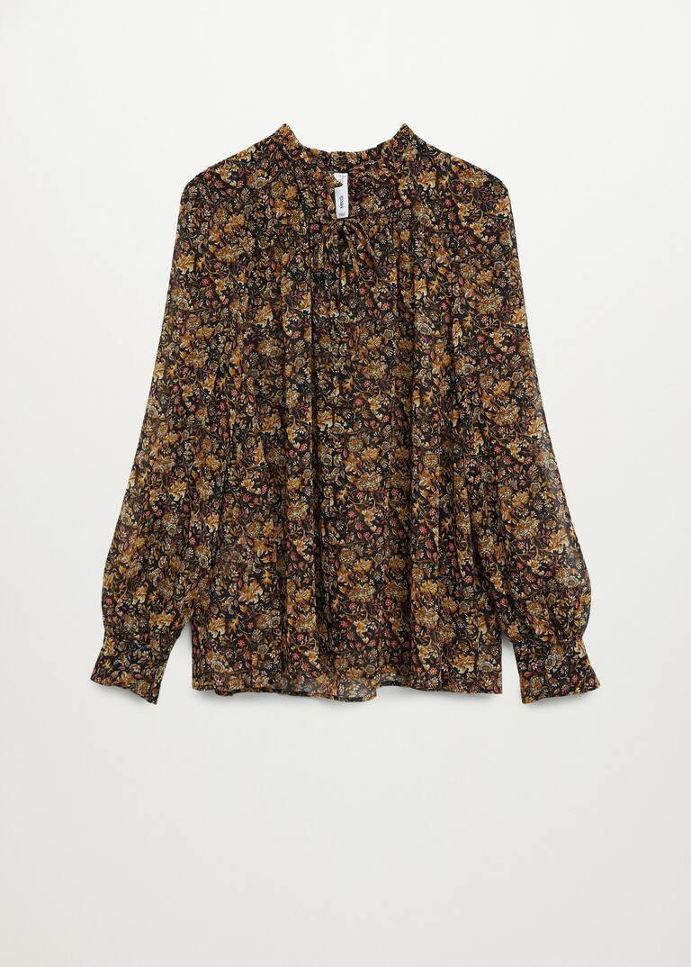 Floral print blouse | MANGO (US)